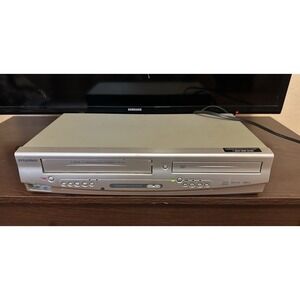 Sylvania DVC865F VCR & DVD Player VHS Combo Unit - TESTED - No Remote
